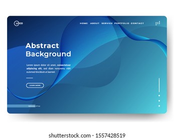 Diseño de fondo abstracto. Plantilla de página de destino. diseño de páginas web para desarrollo de sitios web y móviles. estilo minimalista. Vector Eps10