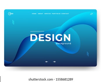Abstract background design. Landing page template. web page design for website and mobile development. minimalist style. Eps10 vector