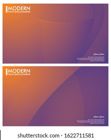 Abstract background design. Landing page template