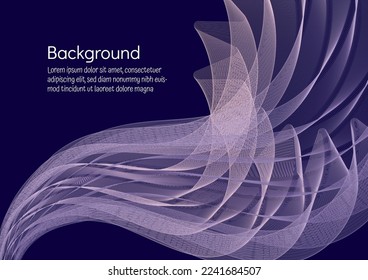 Abstract background design. Landing page template. Eps10 vector. Dynamic shapes composition.  Vector modern stylish pop art texture for posters, sites, business cards, covers, labels mockup.