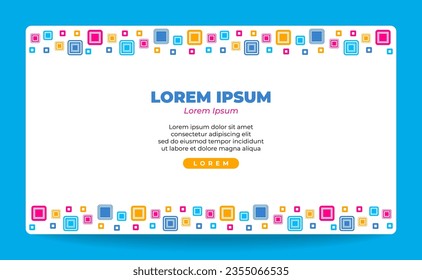 Abstract Background Design for Landing Page or Wallpaper