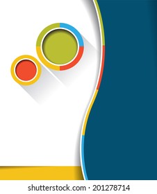 Abstract background. Design layout template