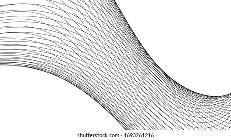 Abstract background design with lines, modern pattern, vector illustration