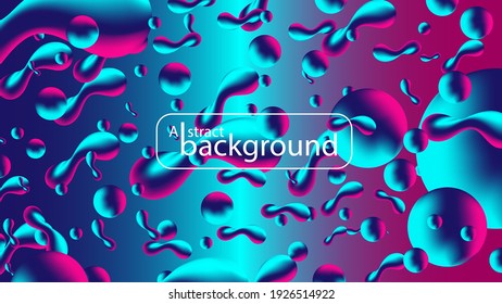 abstract background design, liquid background, vector illustration