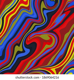Abstract background design with marble style, various bright colors.