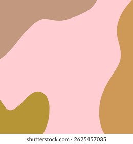 Abstract background design with a mix of pink, light brown, and cream colors with soft edges