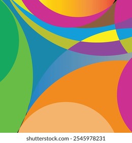 Abstract background for design. Modern Art vector illustration. Digital Style