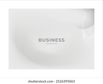 Diseño de fondo Abstractas con patrón de línea curva moderna, diseño de Vector abstracto de Plantilla de tarjeta de visita.