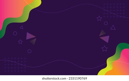 Abstract Background design with modern gradient style