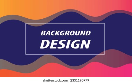 Abstract Background design with modern gradient style