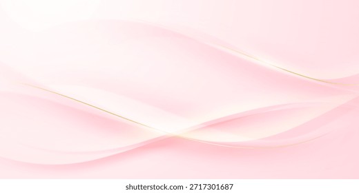 Diseño de fondo Abstractas, diseño moderno de elementos geométricos de color rosa y oro.