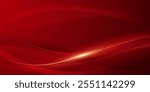 Abstract background design modern red and gold geometric elements vector illustration
