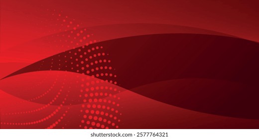 Abstract background design modern red