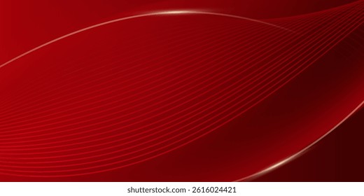 Abstract background design modern red and gold geometric elements.vector eps10