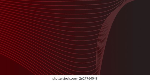 Abstract background design modern red and gold geometric elements vector illustration