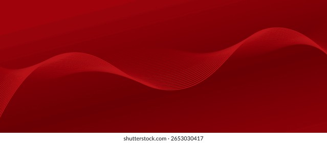Diseño de fondo Abstractas Ilustración vectorial de Elementos geométricos rojos y dorados modernos. EPS 10