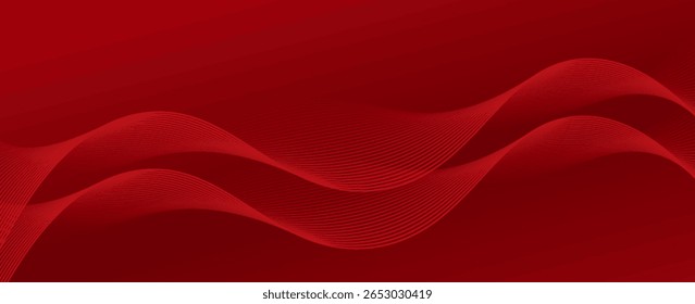Abstract background design modern red and gold geometric elements vector illustration. eps 10