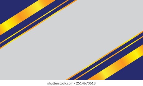 Design de fundo abstrato em estilo moderno com cores douradas e azuis