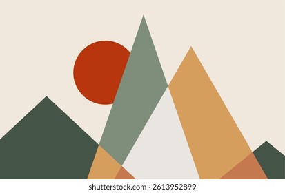 Abstract background design with modern style simple background