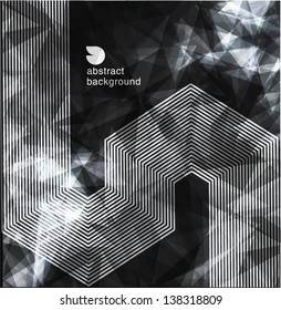 fondo abstracto. La plantilla moderna de diseño se puede utilizar para folletos, banners o vectores de diseño de sitios web.