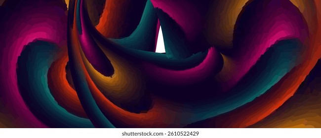 abstract  background design, Abstract orange and red gradient geometric shape circle background. Modern futuristic background. Can be use for landing page, book covers, brochures, flyers, magazines