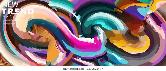 abstract  background design, Abstract orange and red gradient geometric shape circle background. Modern futuristic background. Can be use for landing page, book covers, brochures, flyers, magazines