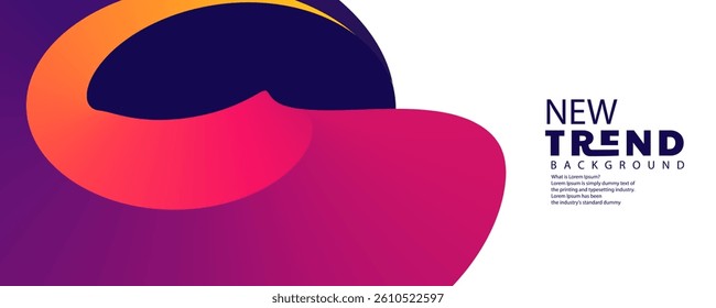 abstract  background design, Abstract orange and red gradient geometric shape circle background. Modern futuristic background. Can be use for landing page, book covers, brochures, flyers, magazines