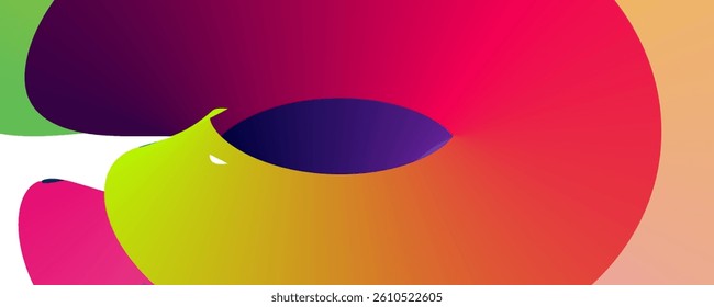 abstract  background design, Abstract orange and red gradient geometric shape circle background. Modern futuristic background. Can be use for landing page, book covers, brochures, flyers, magazines
