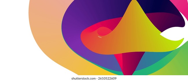 abstract  background design, Abstract orange and red gradient geometric shape circle background. Modern futuristic background. Can be use for landing page, book covers, brochures, flyers, magazines
