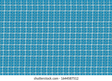 abstract background design pattern with flower shape and blue color