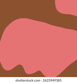 Abstract background design with pink and light brown colors blended with sharp edges. Bold, defined, contrasting, strong, modern
