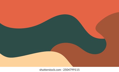 Abstract Background Design with playful color, this design can use for presentation, promotion, banner, poster, product or marketing material.