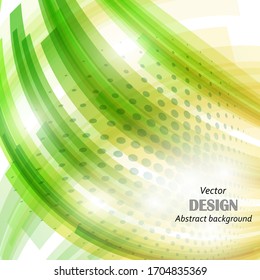 
Abstraktes Hintergrunddesign für Poster, Banner für Geschäftsprojekte. Vektorillustration transparenter grüner Rechtecke auf halbem Hintergrund.