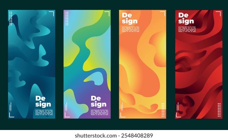 Abstract background design poster banner template