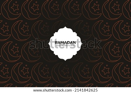 abstract background design with ramadan theme