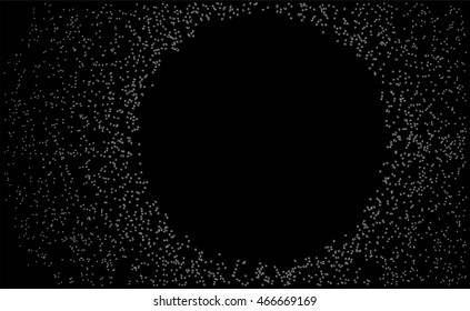 Abstract background design with random circles. Vector illustration.