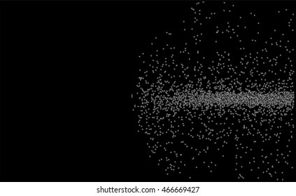 Abstract background design with random circles. Vector illustration.