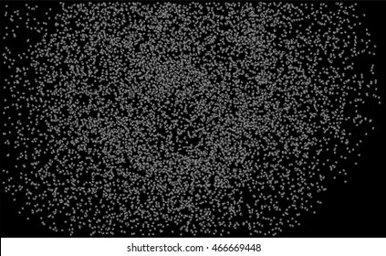 Abstract background design with random circles. Vector illustration.