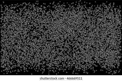 Abstract background design with random circles. Vector illustration.