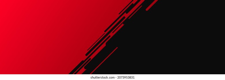 diseño de fondo abstracto en warna roja y negra