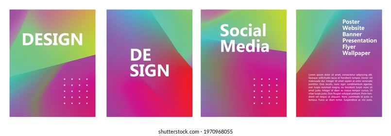 abstract background design with red and green color combination