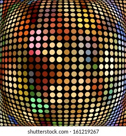 Abstract background for design. Retro pattern of geometric shapes. Colorful mosaic backdrop. Geometric retro background, place your text on the top of it. Retro triangle and      square background. 