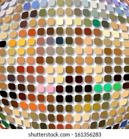 Abstract background for design. Retro pattern of geometric shapes. Colorful mosaic backdrop. Geometric retro background, place your text on the top of it. Retro triangle and      square background. 