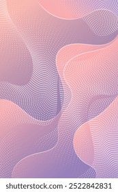 Abstract background design with rich Muted tones and smooth, wavy patterns.