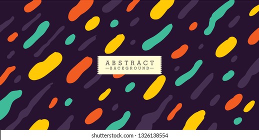 Abstract background design with simple retro pattern. Vector illustration.