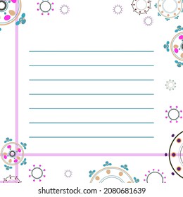 abstract background design with smooth color and white space for social media content background.