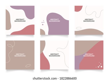 abstract background design for social media insta story feed post. green white doodle scribble shape hand drawn object. copy space for text. square flyer banner