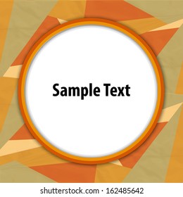 abstract background design with space for text.Eps10