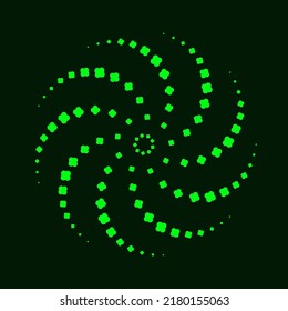 Abstract background for the design. Abstract spiral. Vector background.