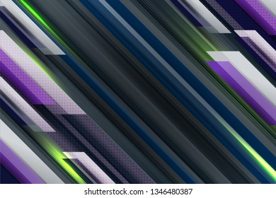 abstract background design with stripes and dots texture for web, advertising, media and presentation concepts, vector illustration